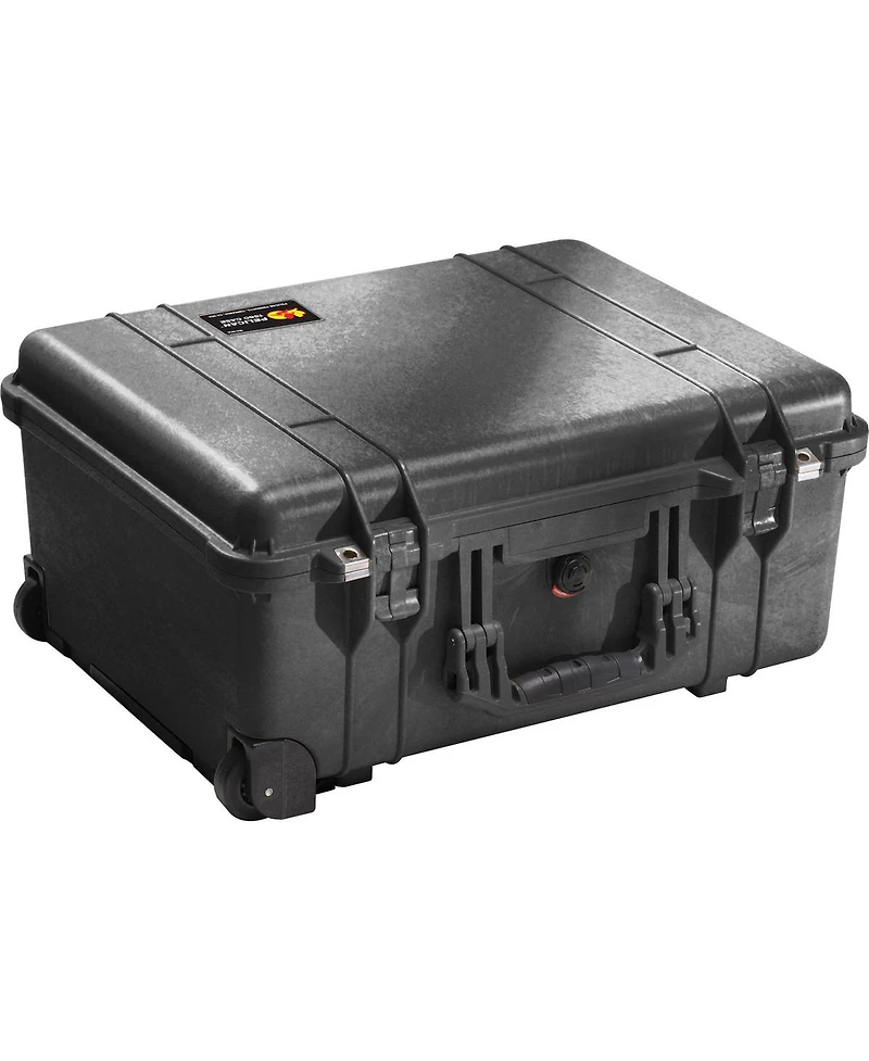 Pelican 1560 Watertight Hard Case with Cubed Foam Interior and Wheels
