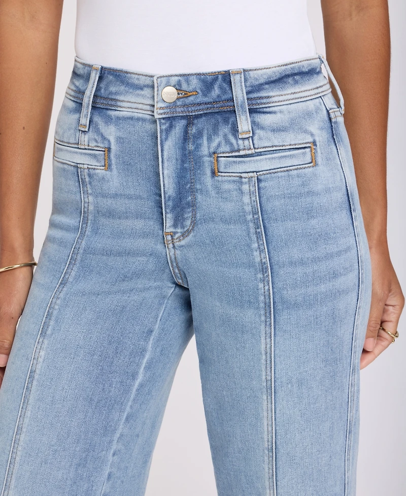 Nydj Petite Teresa Wide-Leg Ankle Jeans with Lift Tuck Technology