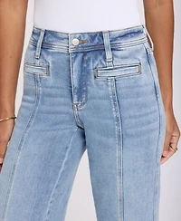 Nydj Petite Teresa Wide-Leg Ankle Jeans with Lift Tuck Technology