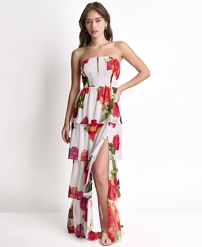 Bcbg Women's Strapless Maxi Dress