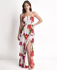 Bcbg Women's Strapless Maxi Dress