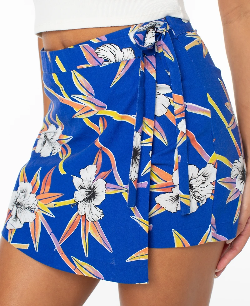 Roxy Women's Zola Floral Printed Skort