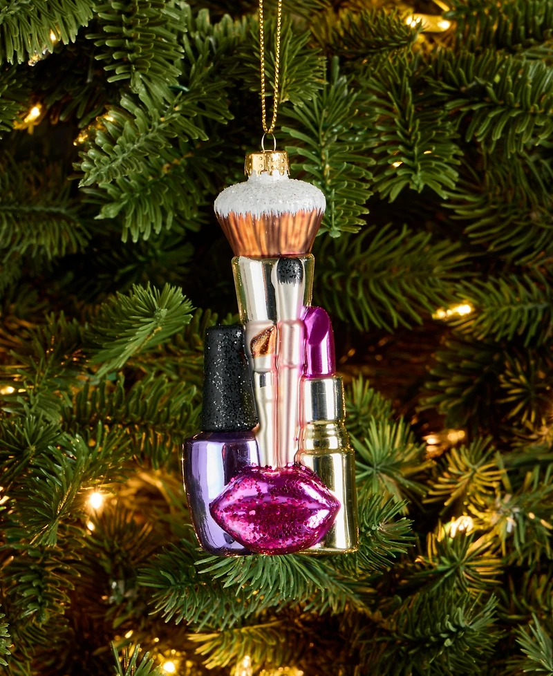 Holiday Lane Beauty Boom Cosmetics Ornament, Macy's Exclusive