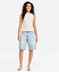 Levi's Women's Mid Rise Baggy Shorts
