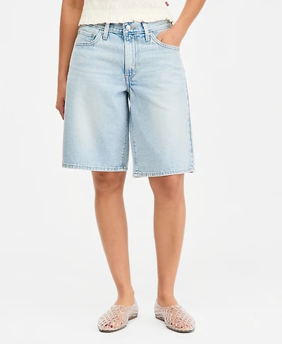 Levi's Women's Mid Rise Baggy Shorts