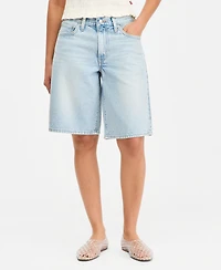 Levi's Women's Mid Rise Baggy Shorts
