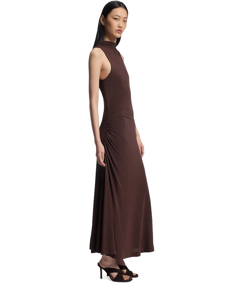 Boss by Hugo Women's Slim-Fit Gathered Detail Jersey Dress