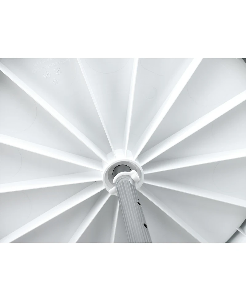 Rev-a-Shelf 18'' Lazy Susan Full-Circle Polymer Two-Shelf, White, 2062-18-11-1