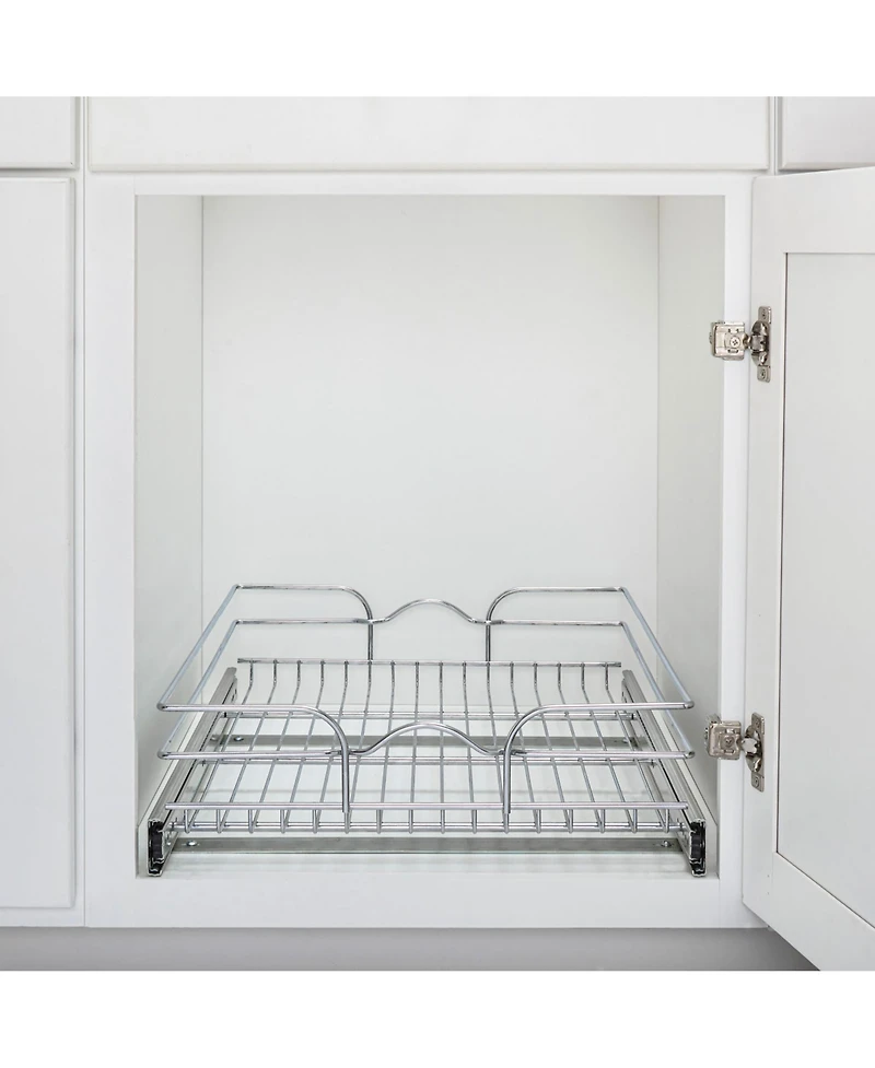 Rev-a-Shelf Kitchen Cabinet Pullout Shelf Organizer, x 20 In
