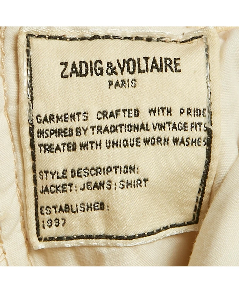 Pre-Owned Zadig & Voltaire Men's Tie Dye Denim David Jeans