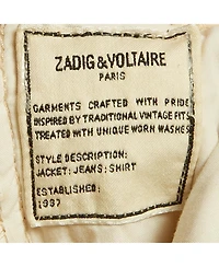 Pre-Owned Zadig & Voltaire Men's Tie Dye Denim David Jeans