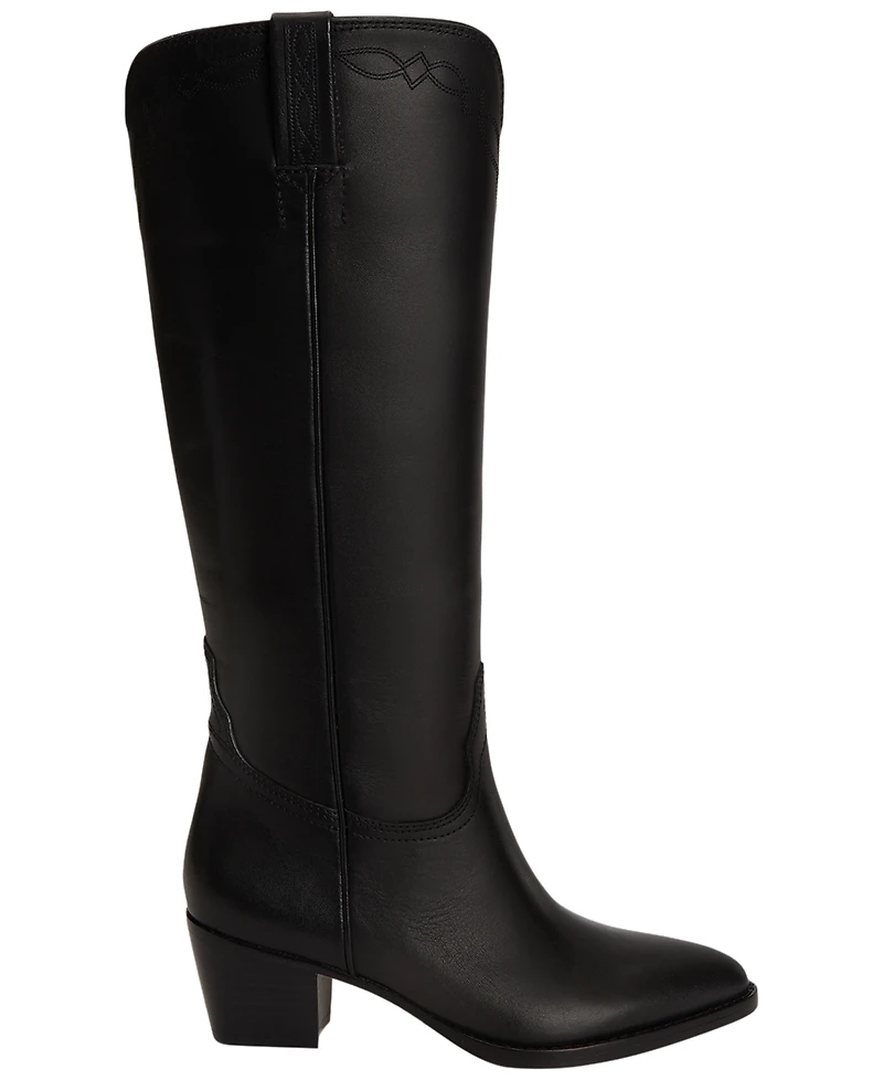 Lauren Ralph Women's Harpher Block Heel Tall Boots
