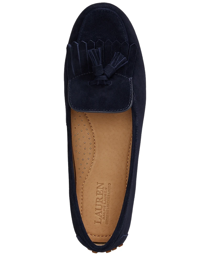Lauren Ralph Women's Tayte Kiltie Driver Slip-On Loafers