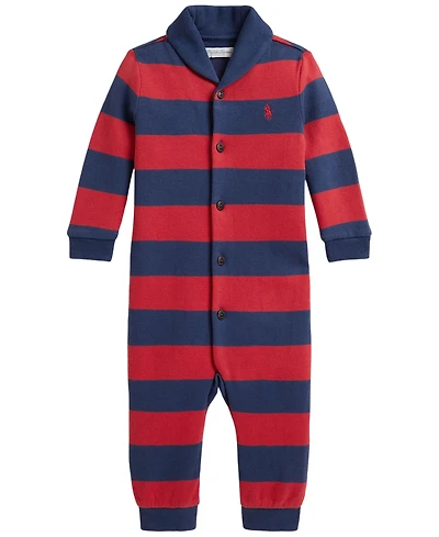 Polo Ralph Lauren Baby Boys' Long-Sleeve Sleep & Play