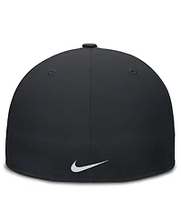 Nike Men's Navy St. Louis Cardinals Wordmark Dri-fit Round Bill True Fitted Hat