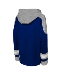 Outerstuff Big Boys and Girls Blue Tampa Bay Lightning Ageless Must Have Home V-Neck Pullover Hoodie