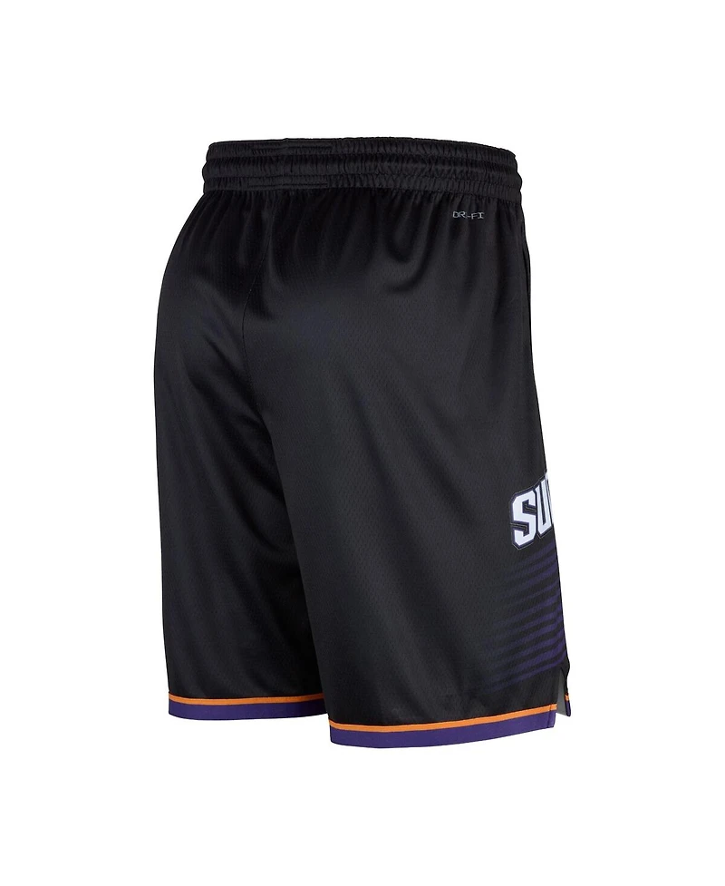 Jordan Men's Black Phoenix Suns 2024/25 Swingman Shorts - Statement Edition