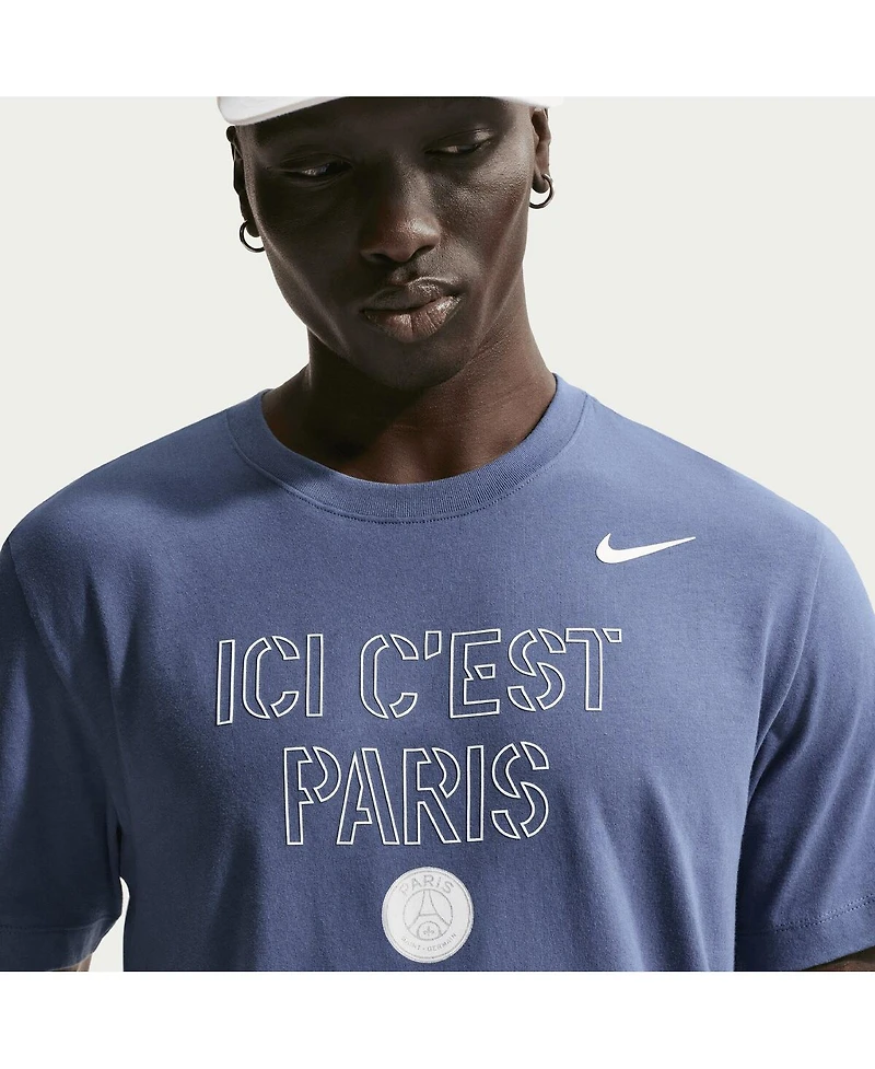 Nike Men's Blue Paris Saint-Germain Team Pride T-Shirt