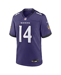 Nike Men's Kyle Hamilton Purple Baltimore Ravens Team Game Jersey