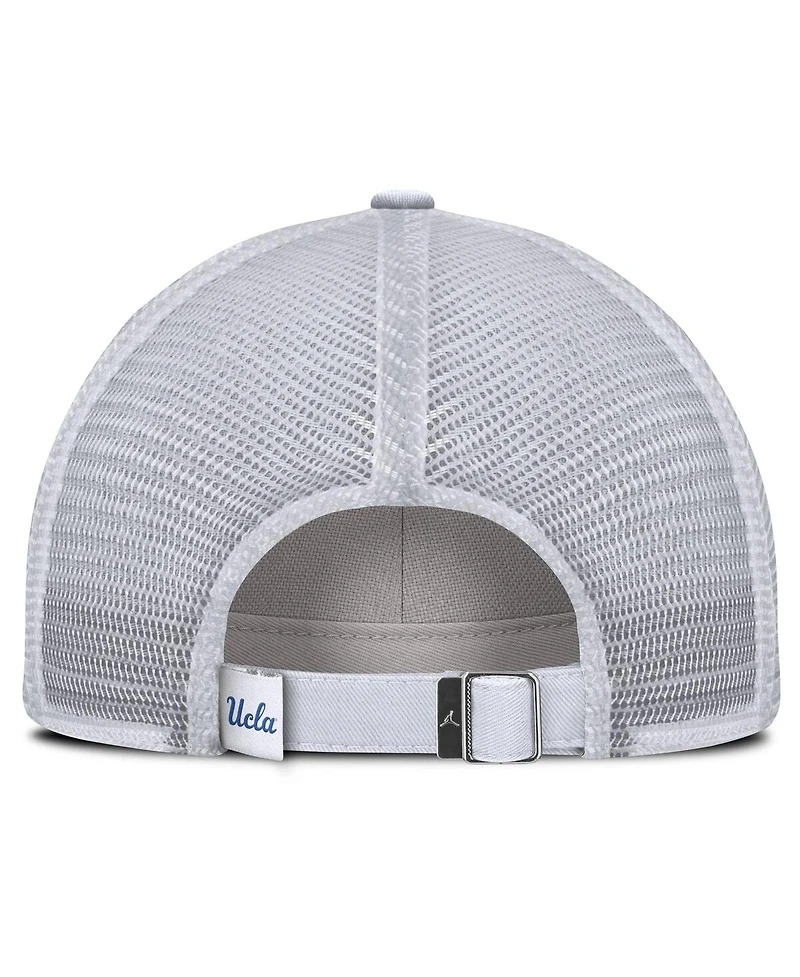 Jordan Men's White Ucla Bruins Club Campus Trucker Adjustable Hat
