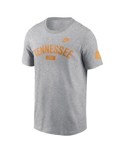 Nike Men's Heather Gray Tennessee Volunteers Legacy Arch T-Shirt