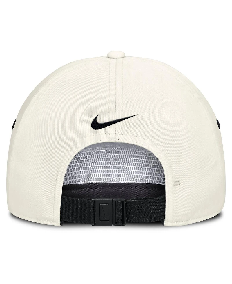 Nike Men's Stone Atlanta Braves Club Adjustable Hat