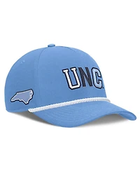 Nike Men's and Women's Light Blue North Carolina Tar Heels 2026 Basketball Refresh 5-Panel Rope Rise Hat