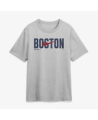 Nike Men's Heather Gray Boston Red Sox Swoosh Legend Dri-fit T-Shirt