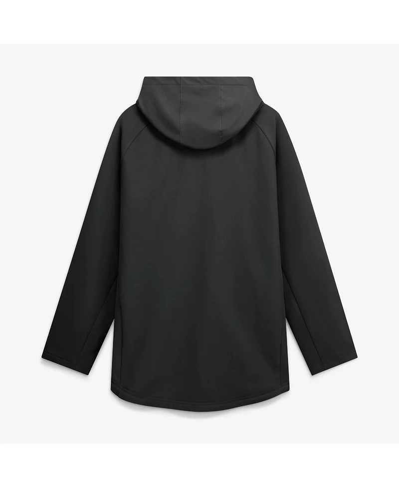 Nike Men's Black New York Mets Authentic Collection Raglan Therma-fit Full-Zip Hooded Jacket