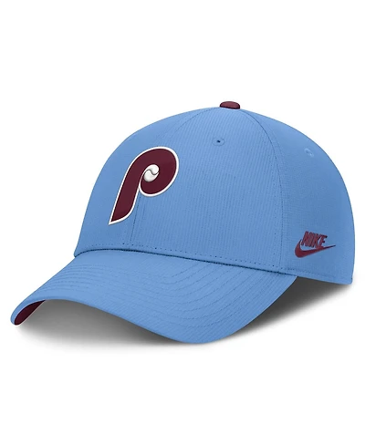 Nike Men's Light Blue Philadelphia Phillies Cooperstown Club Dri-fit Adjustable Hat