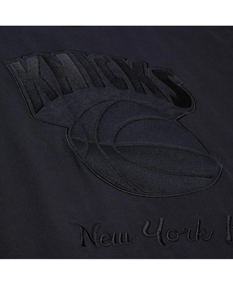 Mitchell & Ness Men's Black New York Knicks Hardwood Classics Phantom T-Shirt