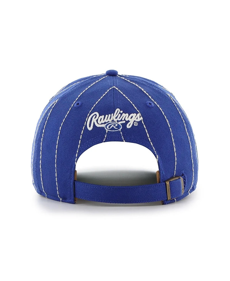 '47 Brand Men's x Rawlings Royal Los Angeles Dodgers Pinstripe Hitch Adjustable Hat
