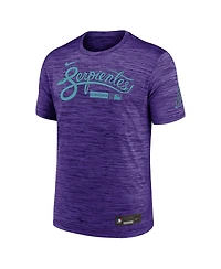 Nike Men's Purple Arizona Diamondbacks Authentic Collection City Connect Velocity Dri-fit T-Shirt