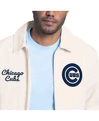 Starter Men's White Chicago Cubs Franchise Lightweight Full-Zip Jacket