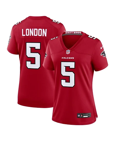 Nike Women's Drake London Red Atlanta Falcons Game Jersey
