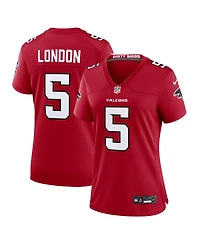 Nike Women's Drake London Red Atlanta Falcons Game Jersey