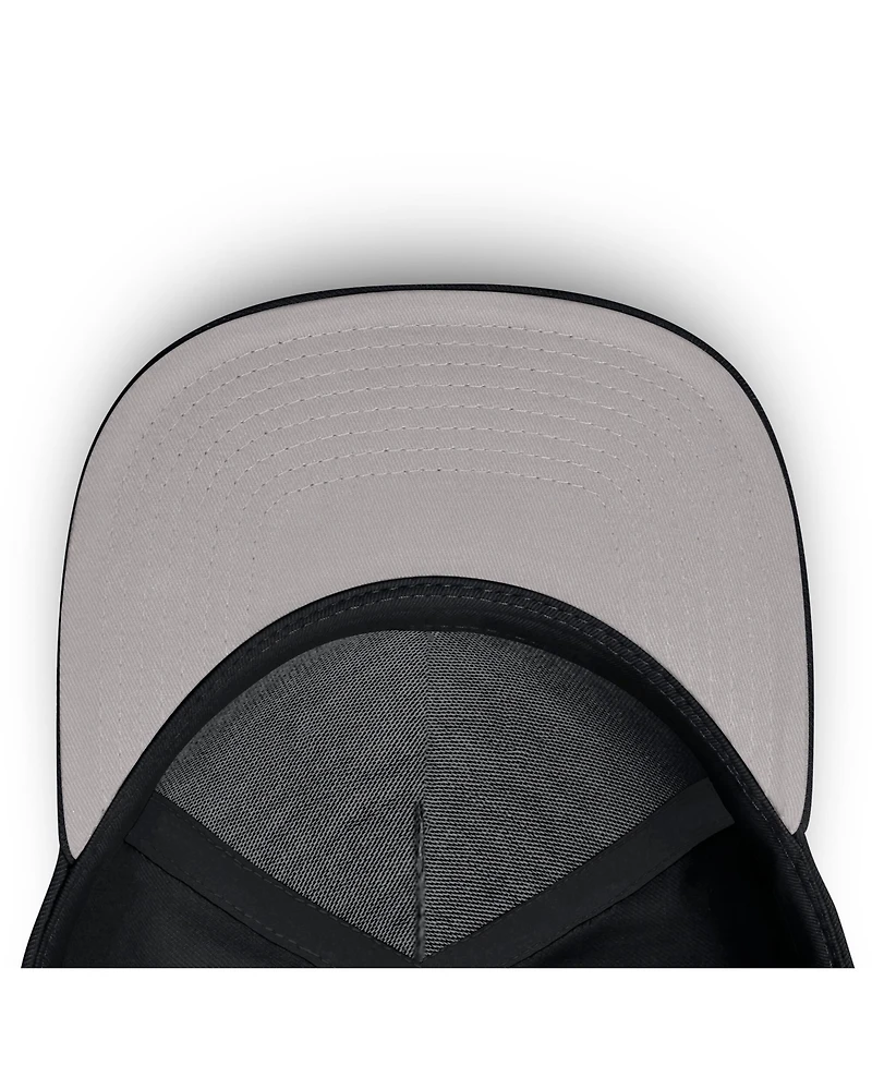 Nike Men's Black Cleveland Guardians Rise Dri-fit A-Frame Adjustable Hat
