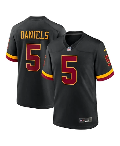 Nike Men's Jayden Daniels Black Washington Commanders Hail Raiser Alternate Game Jersey