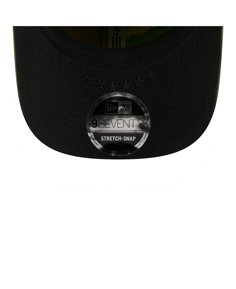 New Era Men's Olive Boston Red Sox 2026 Armed Forces Day 9SEVENTY Adjustable Hat