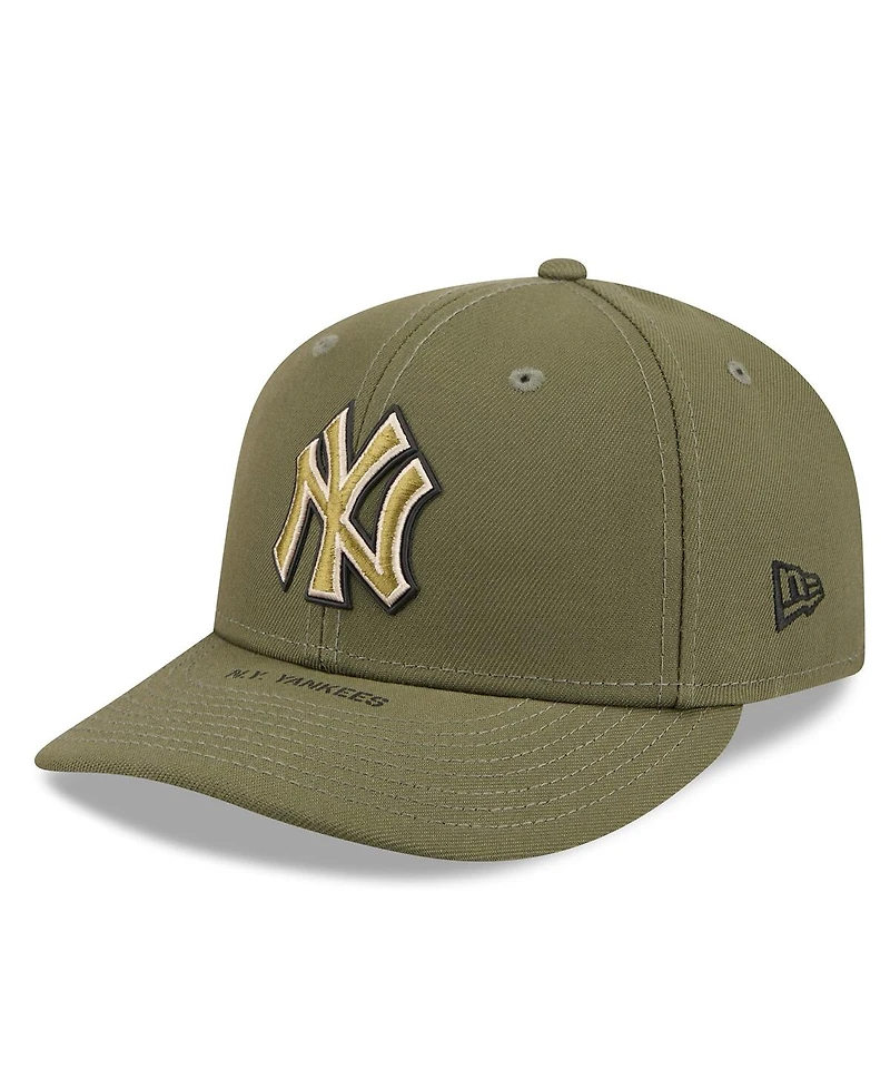 New Era Men's Olive York Yankees 2026 Armed Forces Day Low Profile 59FIFTY Fitted Hat