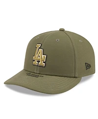 New Era Men's Olive Los Angeles Dodgers 2026 Armed Forces Day Low Profile 59FIFTY Fitted Hat