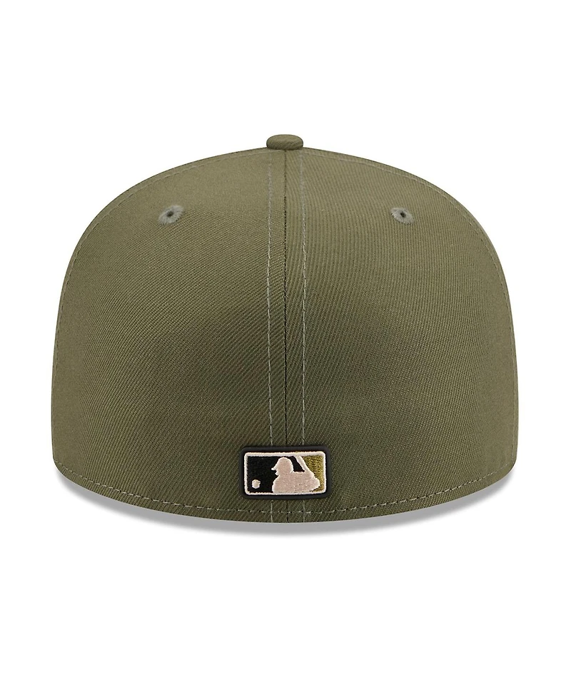 New Era Men's Olive San Diego Padres 2026 Armed Forces Day 59FIFTY Fitted Hat