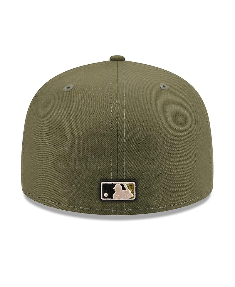 New Era Men's Olive York Mets 2026 Armed Forces Day 59FIFTY Fitted Hat