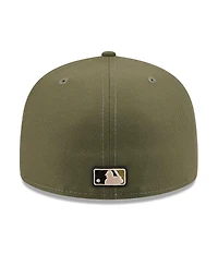New Era Men's Olive York Mets 2026 Armed Forces Day 59FIFTY Fitted Hat