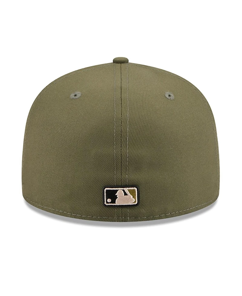 New Era Men's Olive Houston Astros 2026 Armed Forces Day 59FIFTY Fitted Hat