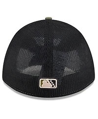 New Era Men's Olive San Francisco Giants 2026 Armed Forces Day 39THIRTY M-Crown Flex Hat