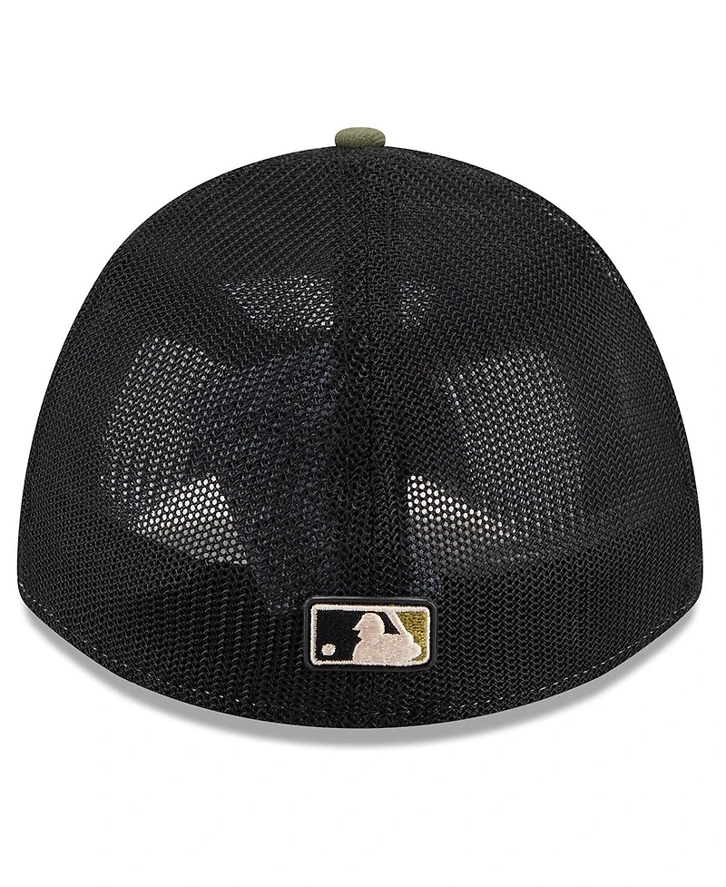 New Era Men's Olive Pittsburgh Pirates 2026 Armed Forces Day 39THIRTY M-Crown Flex Hat