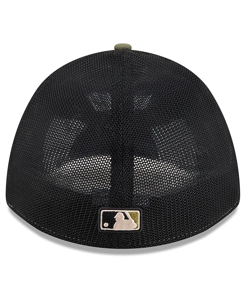 New Era Men's Olive Kansas City Royals 2026 Armed Forces Day 39THIRTY M-Crown Flex Hat