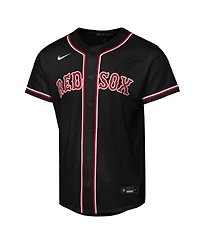 Nike Big Boys and Girls Jarren Duran Black Boston Red Sox Fashion Replica Player Jersey
