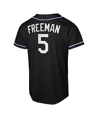 Nike Big Boys and Girls Freddie Freeman Black Los Angeles Dodgers Fashion Replica Player Jersey